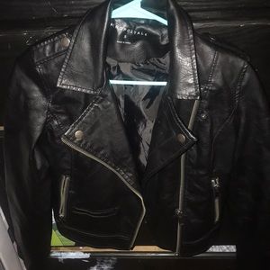 Leather jacket